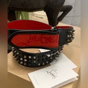Christian Louboutin Loubi Spike Belt